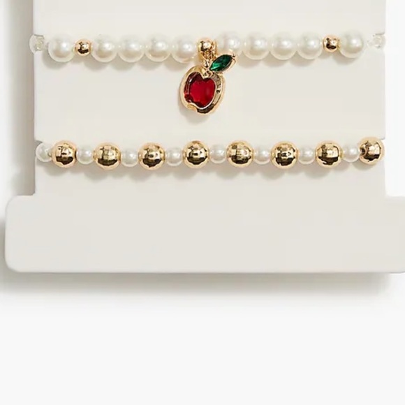 Crewcuts Girls' apple bracelets set-of-two - Picture 1 of 7
